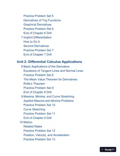 The Princeton Review: Cracking the AP calculus AB exam (2019) - Page 13 preview image