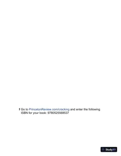 The Princeton Review: Cracking the AP calculus AB exam (2019) - Page 17 preview image