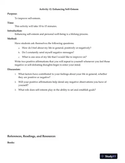 An Invitation To Health, 17th Edition Lecture Notes - Page 16 preview image