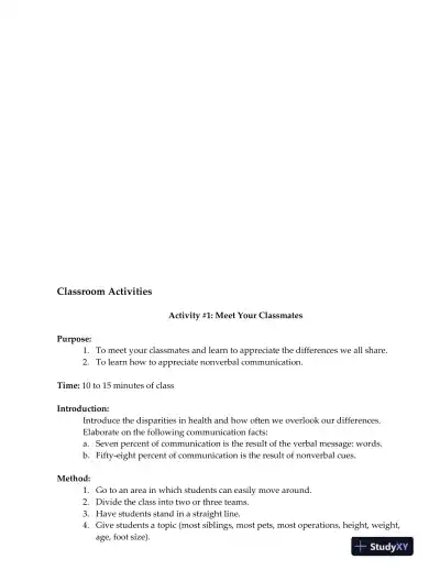 An Invitation To Health, 17th Edition Lecture Notes - Page 6 preview image