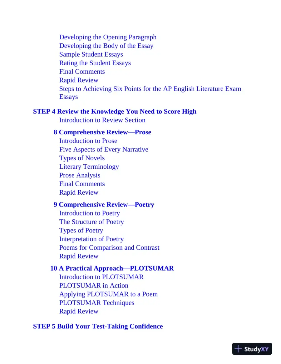 5 Steps to a 5: AP English Literature and Composition 2024 (2024), page 13