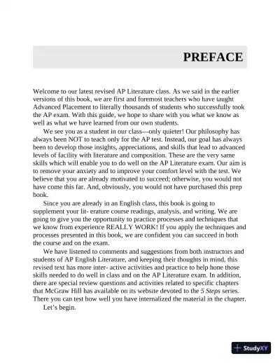 5 Steps to a 5: AP English Literature and Composition 2024 (2024) - Page 15 preview image