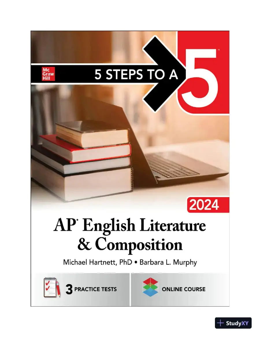 5 Steps to a 5: AP English Literature and Composition 2024 (2024), page 3