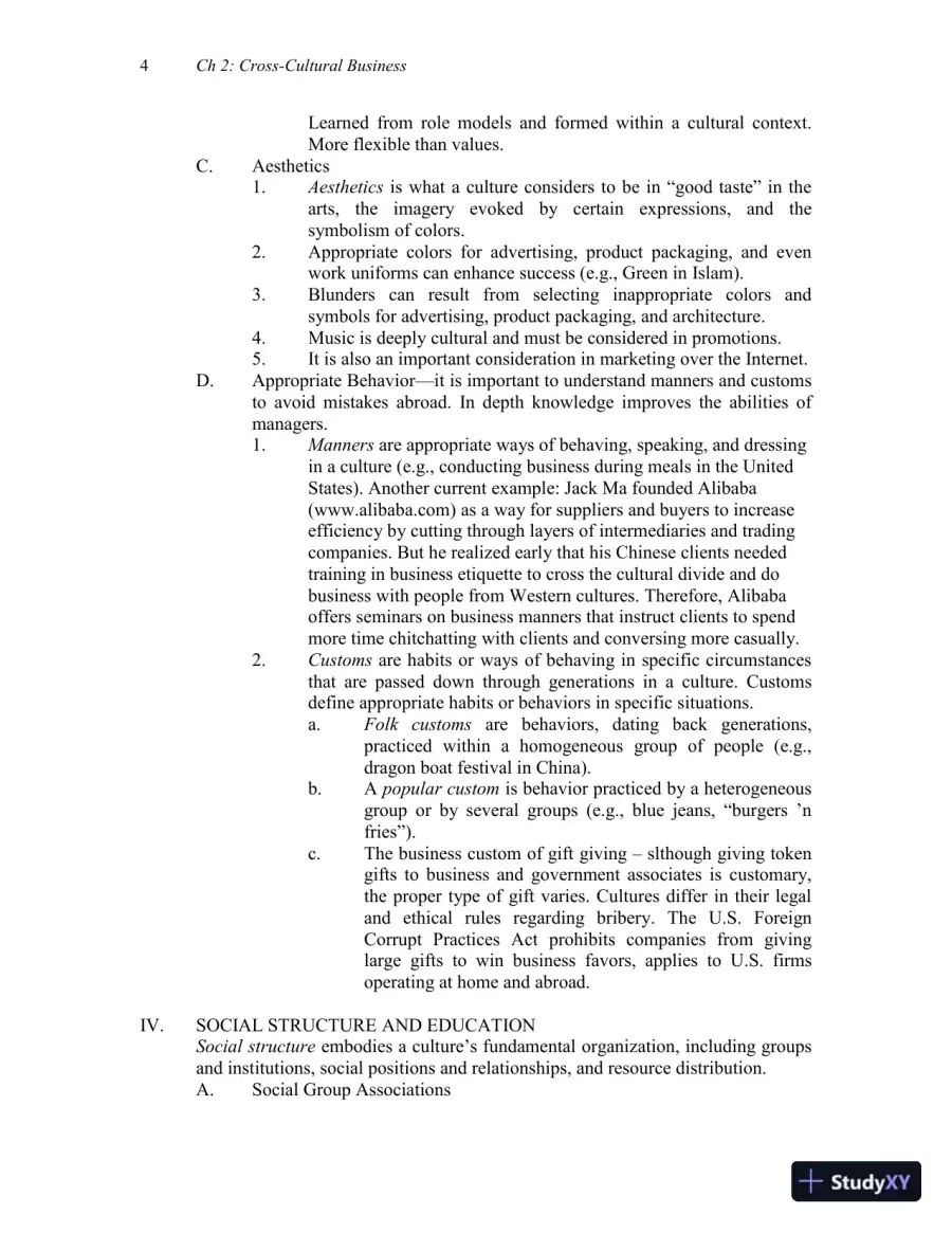 Solution Manual for International Business: The Challenges of Globalization, 9th Edition, page 20