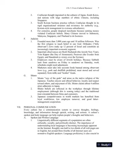 Solution Manual for International Business: The Challenges of Globalization, 9th Edition - Page 23 preview image