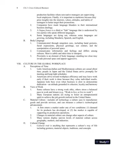 Solution Manual for International Business: The Challenges of Globalization, 9th Edition - Page 24 preview image