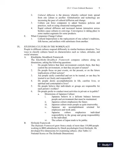 Solution Manual for International Business: The Challenges of Globalization, 9th Edition - Page 25 preview image