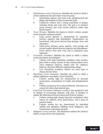 Solution Manual for International Business: The Challenges of Globalization, 9th Edition - Page 26 preview image