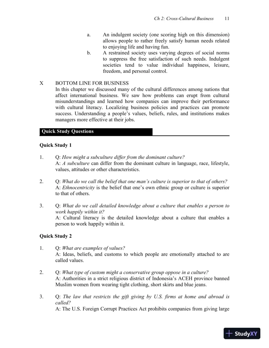 Solution Manual for International Business: The Challenges of Globalization, 9th Edition, page 27