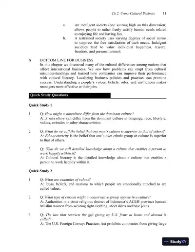 Solution Manual for International Business: The Challenges of Globalization, 9th Edition - Page 27 preview image