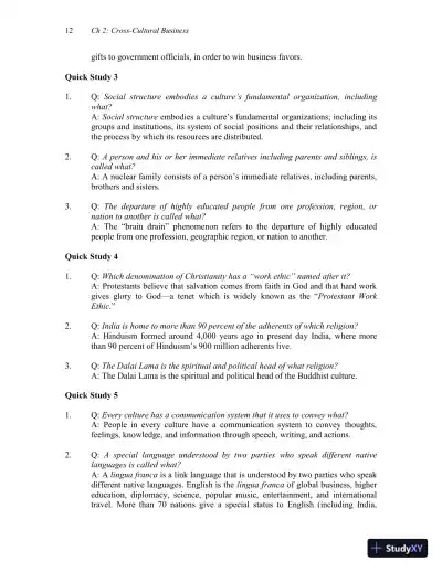 Solution Manual for International Business: The Challenges of Globalization, 9th Edition - Page 28 preview image