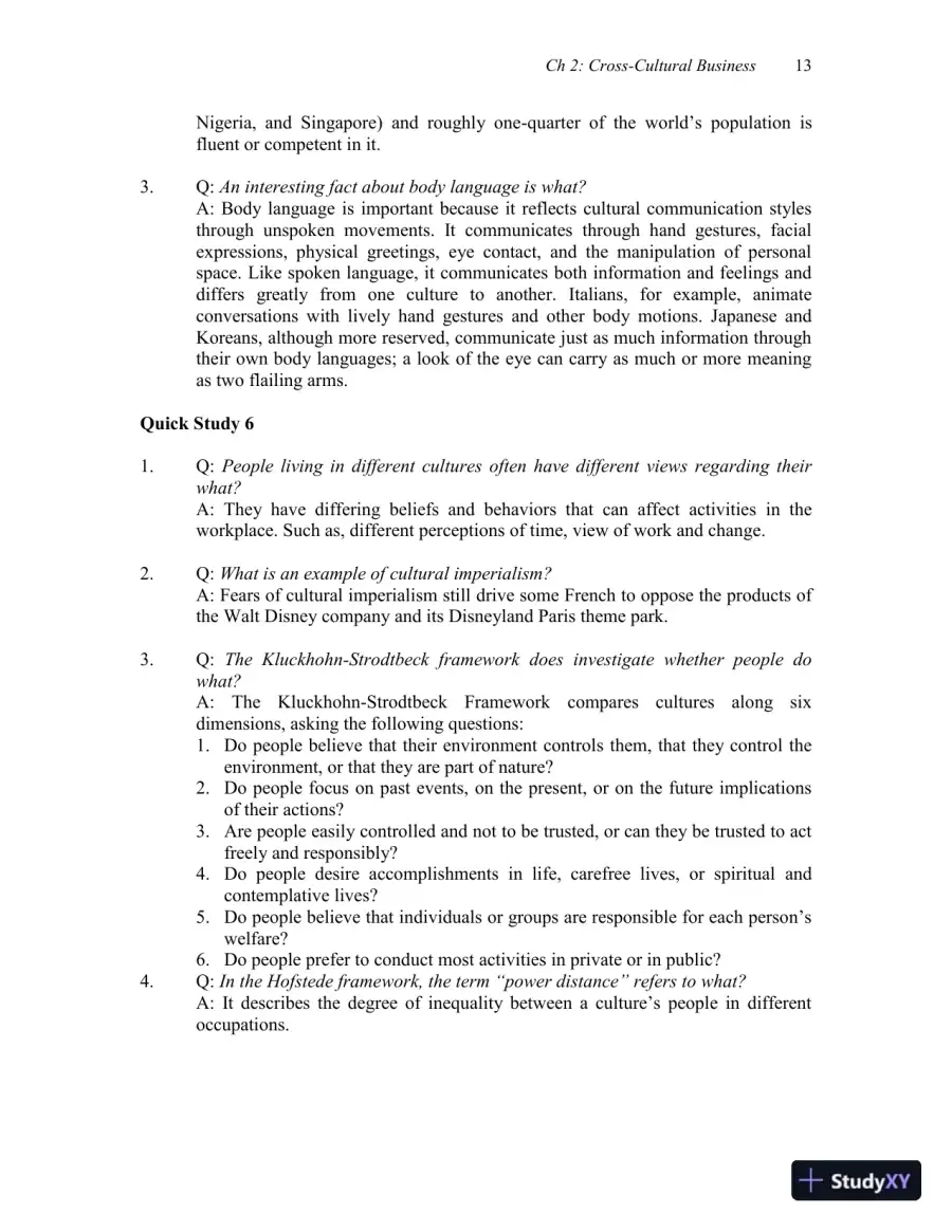 Solution Manual for International Business: The Challenges of Globalization, 9th Edition, page 29