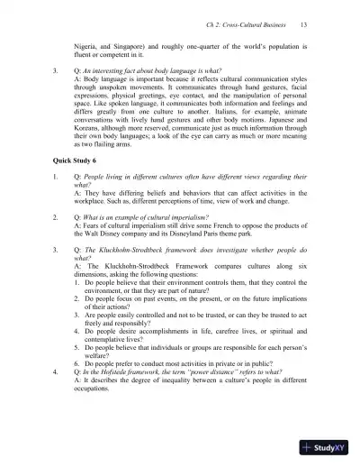 Solution Manual for International Business: The Challenges of Globalization, 9th Edition - Page 29 preview image