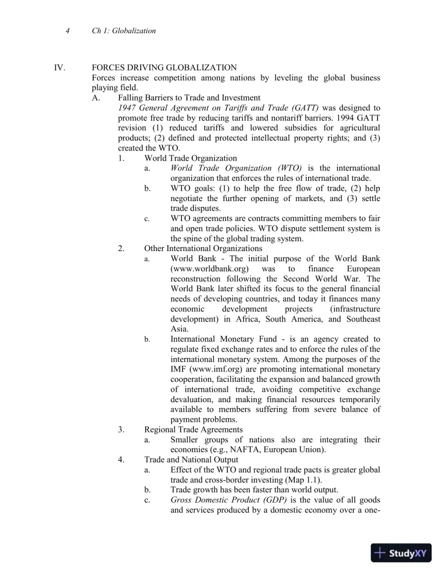 Solution Manual for International Business: The Challenges of Globalization, 9th Edition, page 6