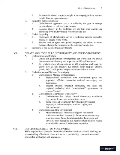 Solution Manual for International Business: The Challenges of Globalization, 9th Edition - Page 9 preview image