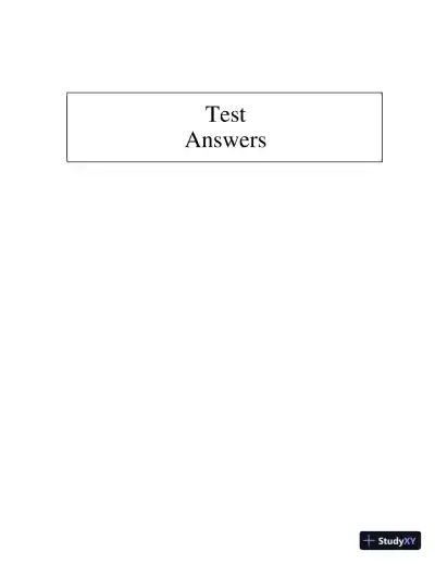 Test Bank for Algebra: A Combined Approach, 6th Edition - Page 1 preview image
