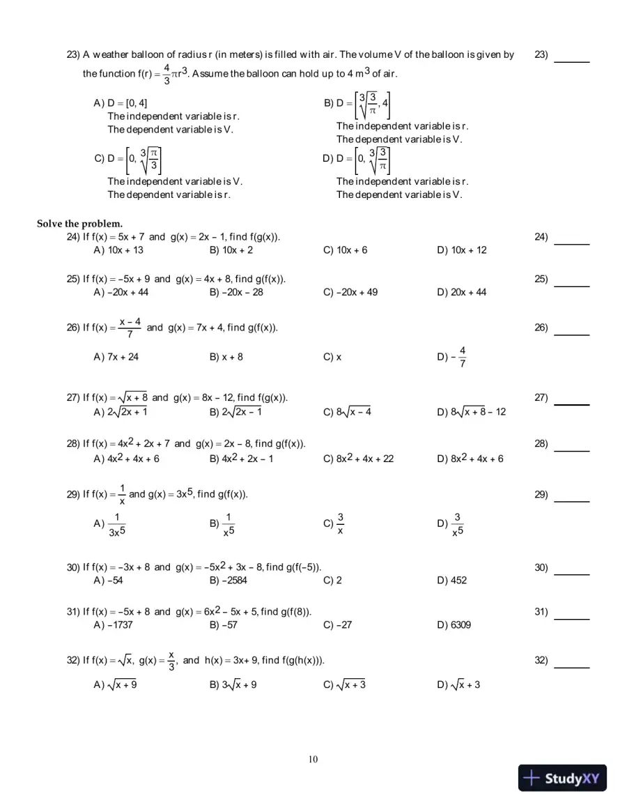 Test Bank for Calculus: Early Transcendentals, 3rd Edition, page 11