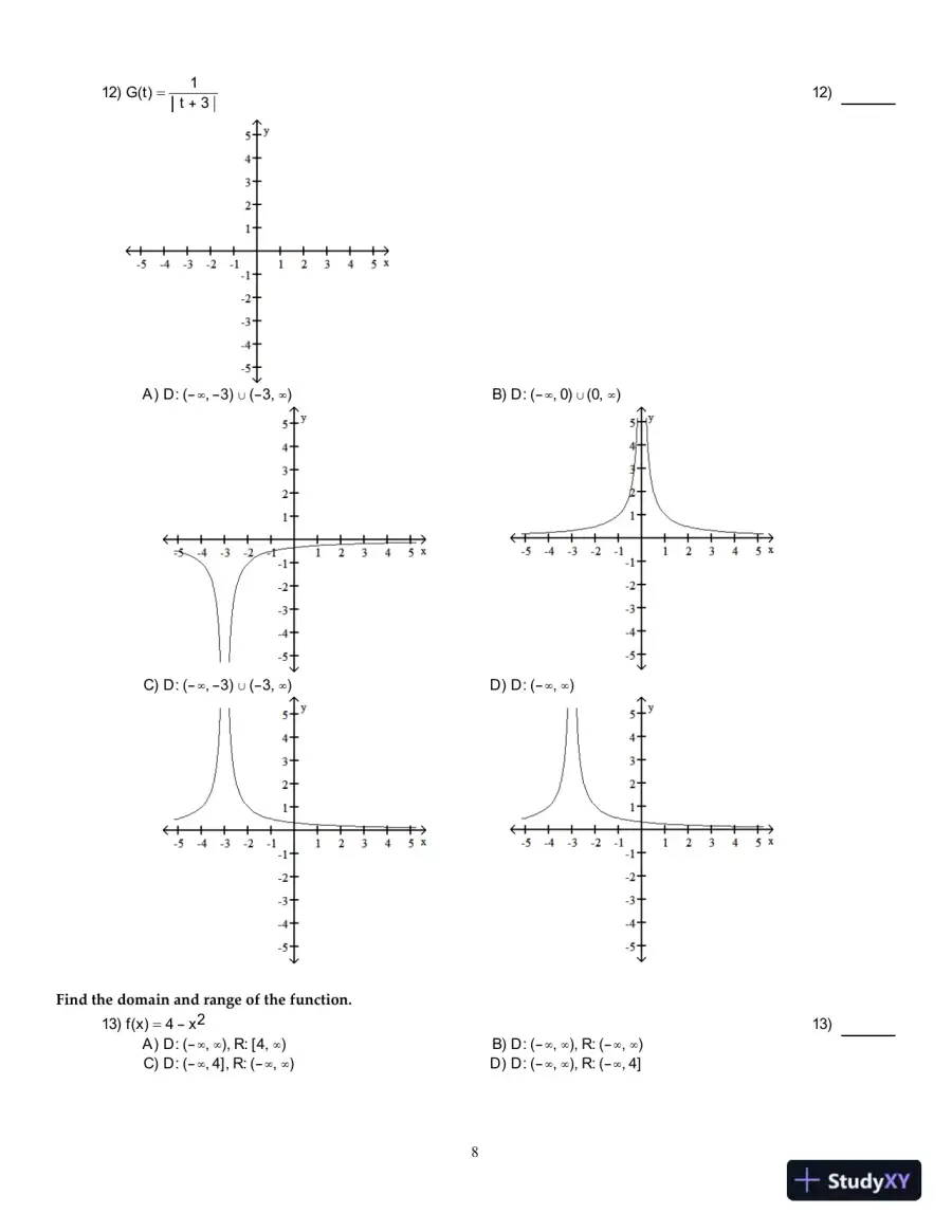 Test Bank for Calculus: Early Transcendentals, 3rd Edition, page 9