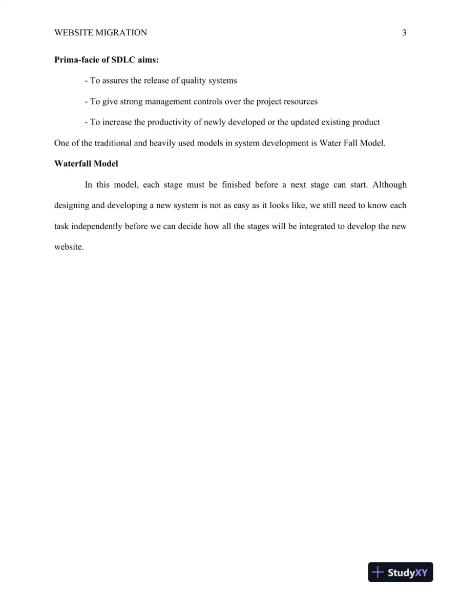Website Migration Plan, page 4