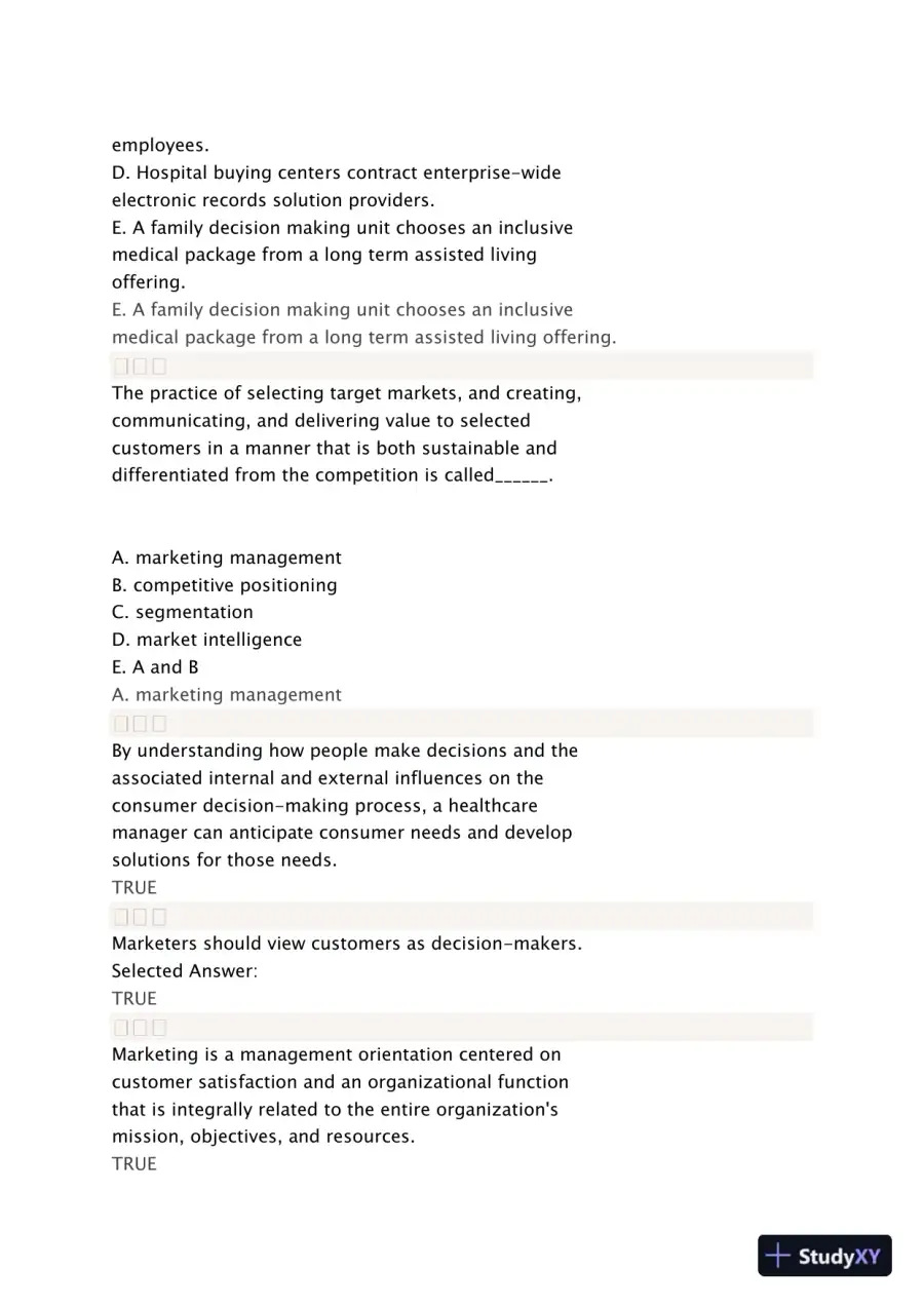 Liberty University BUSI 311 Quiz 4 Complete Solutions Correct Answers Key, page 11