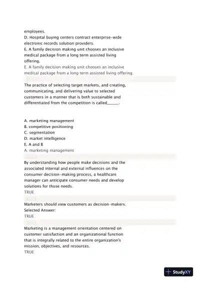 Liberty University BUSI 311 Quiz 4 Complete Solutions Correct Answers Key - Page 11 preview image