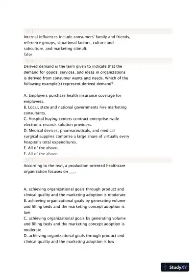 Liberty University BUSI 311 Quiz 4 Complete Solutions Correct Answers Key - Page 12 preview image