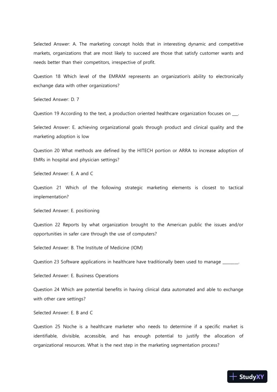 Liberty University BUSI 311 Quiz 4 Complete Solutions Correct Answers Key, page 7