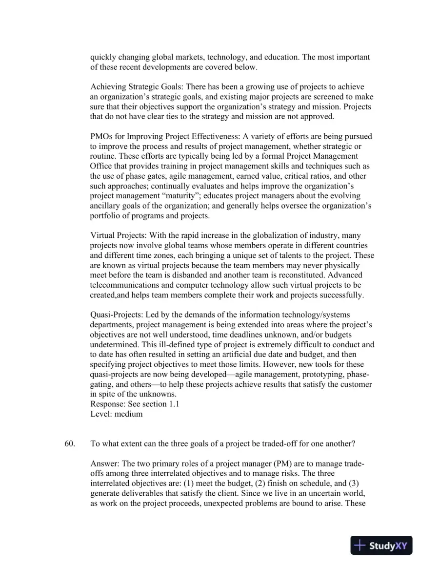Project Management in Practice, Sixth Edition Test Bank, page 16