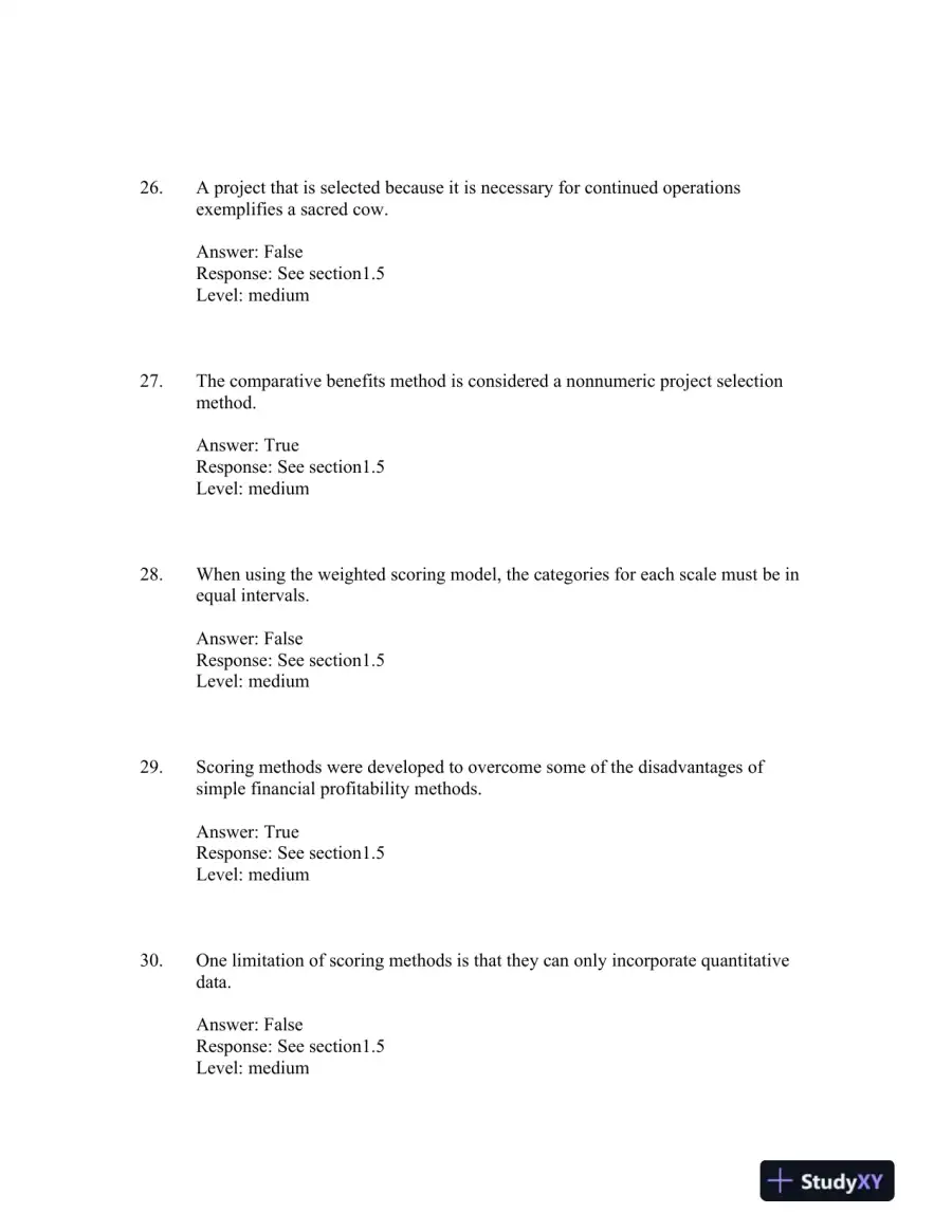 Project Management in Practice, Sixth Edition Test Bank, page 7