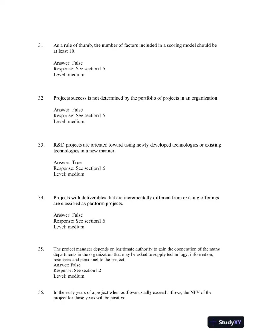 Project Management in Practice, Sixth Edition Test Bank, page 8
