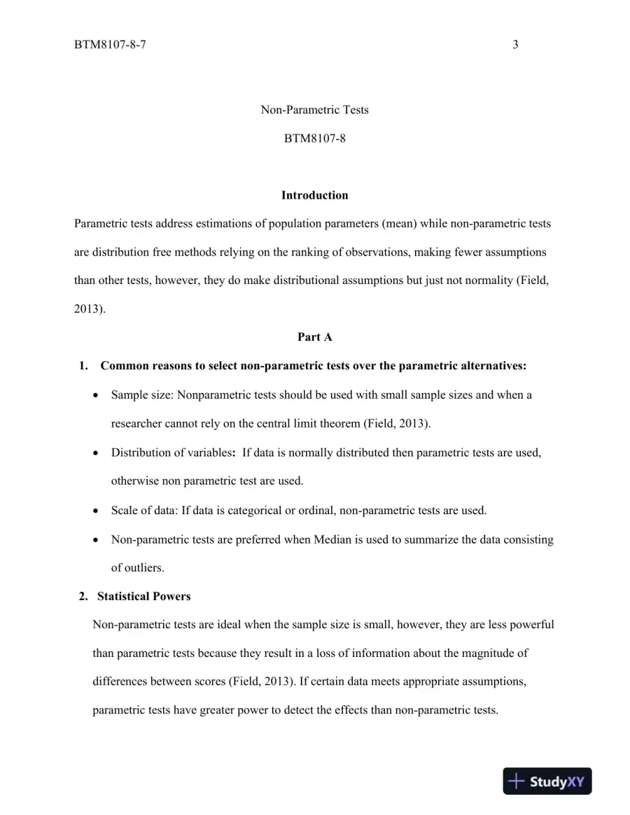 BTM8107-8 Non-Parametric Tests, page 4