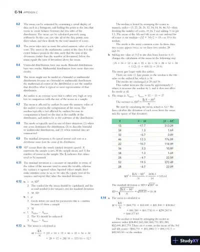 Solution Manual for Essentials of Statistics for the Behavioral Sciences , 2nd Edition - Page 15 preview image