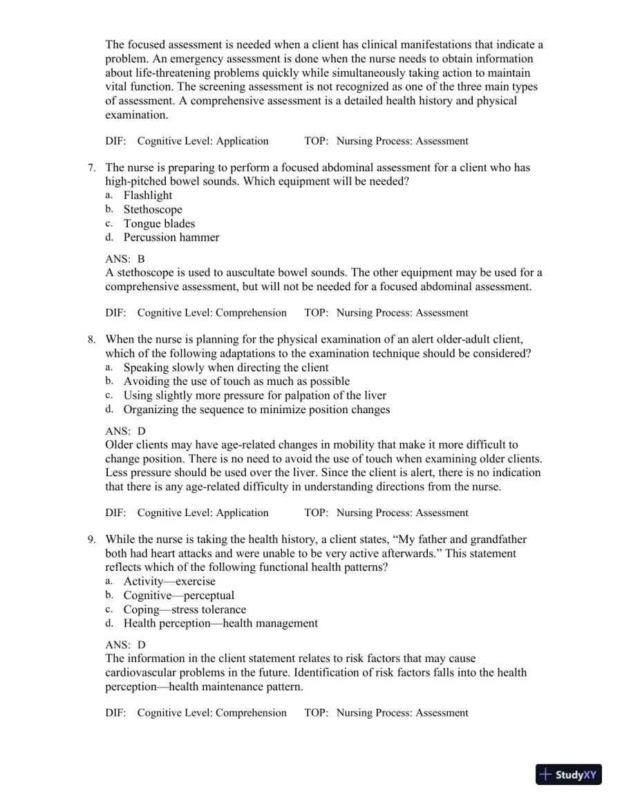 Test Bank for Medical-Surgical Nursing in Canada, 4th Edition, page 14