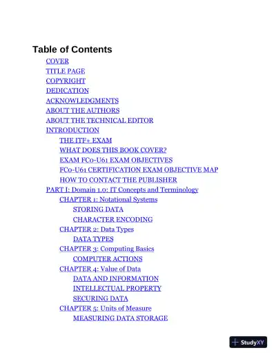 CompTIA ITF+ CertMike: Exam FC0-U61 (2023) - Page 3 preview image