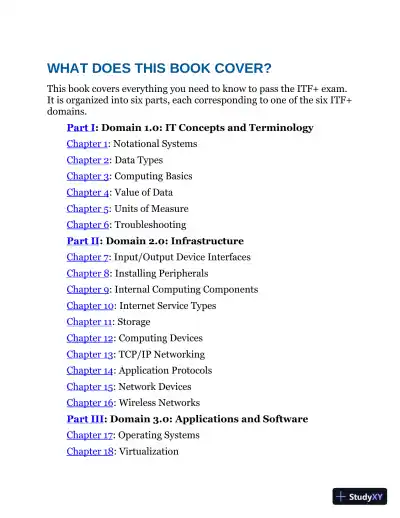 CompTIA ITF+ CertMike: Exam FC0-U61 (2023) - Page 31 preview image