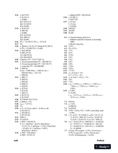 Fundamentals Of Financial Management, Concise, 8th Edition Solution Manual - Page 11 preview image