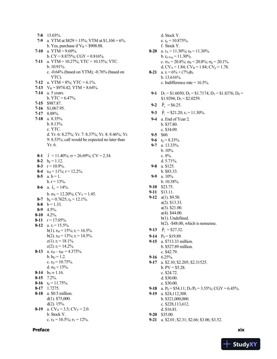 Fundamentals Of Financial Management, Concise, 8th Edition Solution Manual, page 12