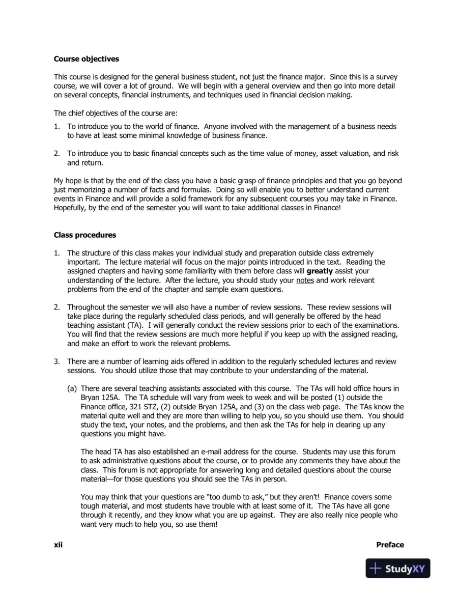 Fundamentals Of Financial Management, Concise, 8th Edition Solution Manual, page 5