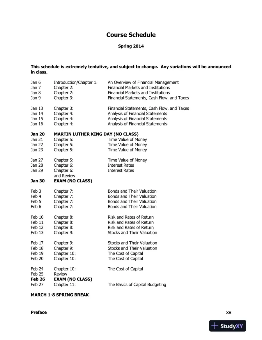 Fundamentals Of Financial Management, Concise, 8th Edition Solution Manual, page 8