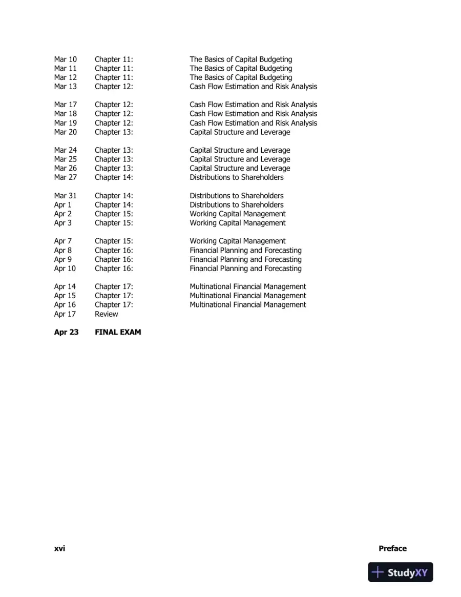Fundamentals Of Financial Management, Concise, 8th Edition Solution Manual, page 9