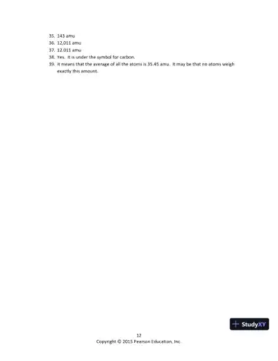 Solution Manual For Introductory Chemistry, 6th Edition - Page 15 preview image