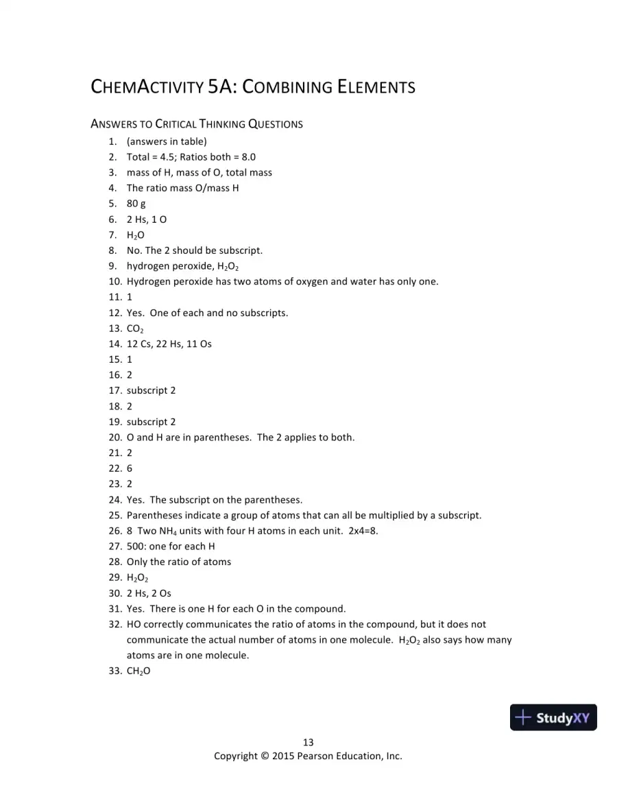 Solution Manual For Introductory Chemistry, 6th Edition, page 16