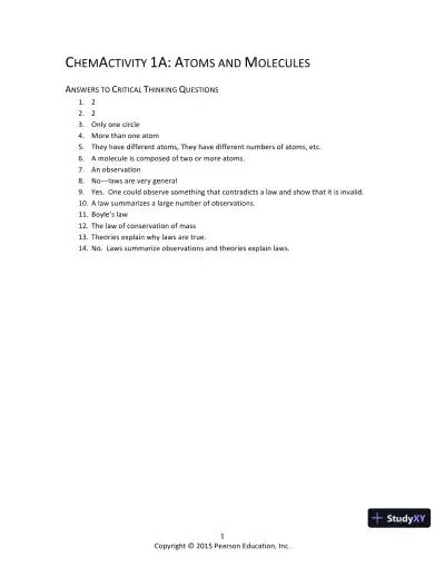 Solution Manual For Introductory Chemistry, 6th Edition - Page 4 preview image