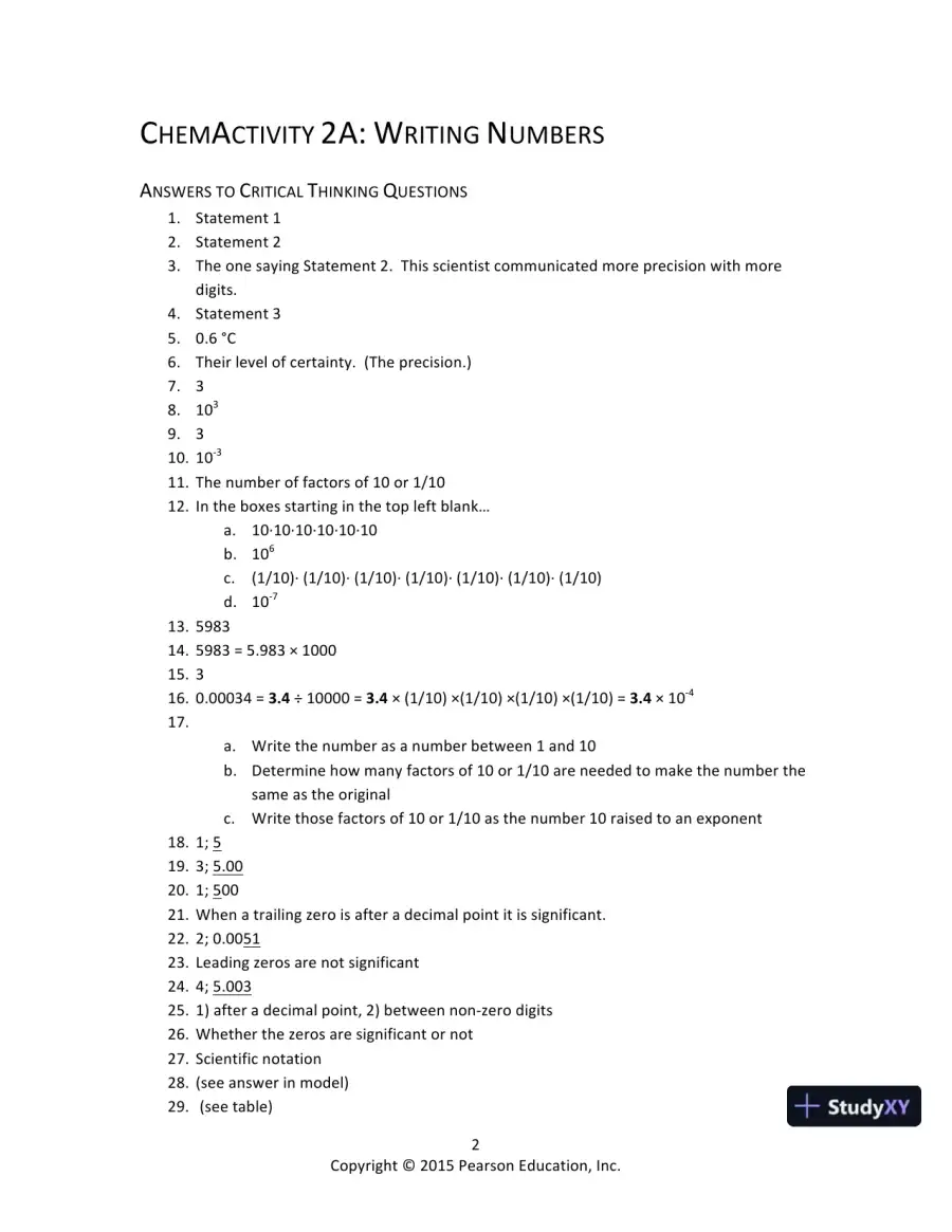 Solution Manual For Introductory Chemistry, 6th Edition, page 5