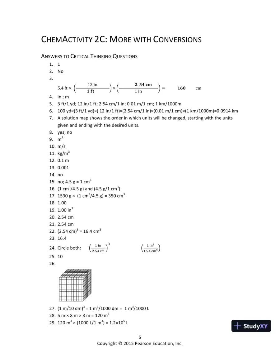 Solution Manual For Introductory Chemistry, 6th Edition, page 8