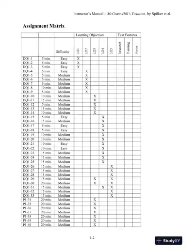 Lecture Notes For McGraw-Hill's Taxation of Individuals and Business Entities 2021 Edition, 12th Edition - Page 3 preview image