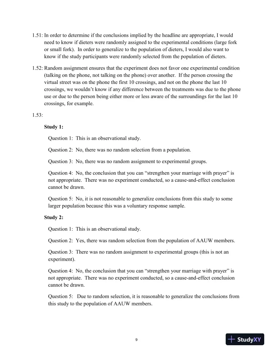 Solution Manual for Statistics: Learning from Data, 2nd Edition, page 12