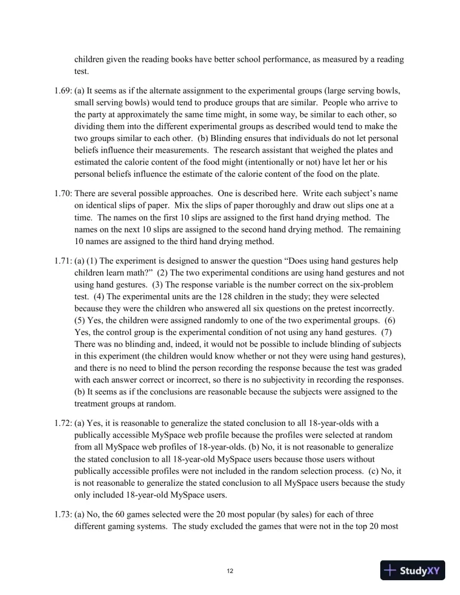 Solution Manual for Statistics: Learning from Data, 2nd Edition, page 15