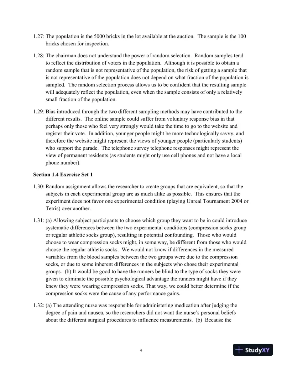 Solution Manual for Statistics: Learning from Data, 2nd Edition, page 7