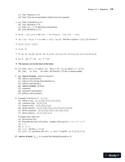 Solution Manual For Analysis with an Introduction to Proof, 5th Edition - Page 15 preview image